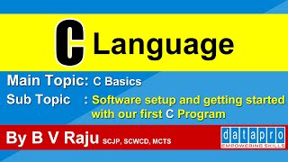 First C Program | How to use CodeBlocks IDE for C Programming | C Programming Software Setup
