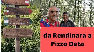 Camminata da Rendinara a La Lota  cresta fino a Pizzo Deta. ERNICI 4K