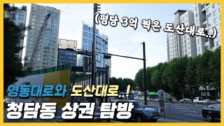 강남 청담동 상권 탐방: 영동대로와 도산대로 with 영정