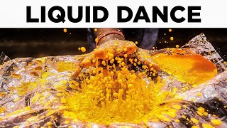 Dancing Liquid / Fluid. #scienceexperiment #shorts #viral #crazyxyz #mrindianhacker #science