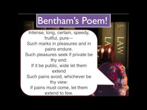 4. Bentham's Utilitarianism - YouTube