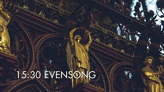 1530 Choral Evensong on Sunday 22 September