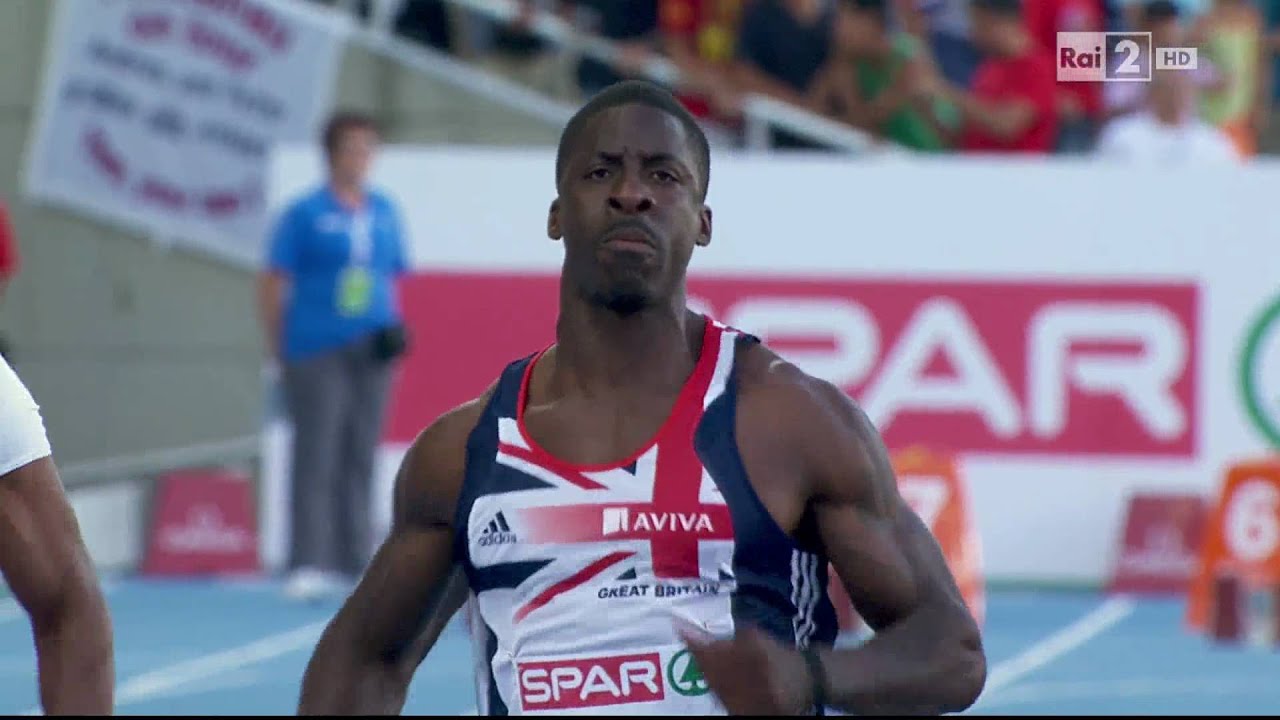 100m Men Semifinal B 20th European Athletics Championships Barcelona ...