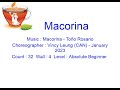 Macorina Line Dance -  Walk Thru & Demo