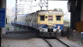 Empty rake skipping Seawood-darawe station.