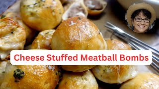 Meatball Recipe-Meatball Bombs: Your New Favorite Party Snack! #appetizers #easyrecipe #meatballs