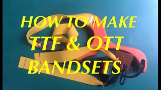 HOW TO MAKE TTF & OTT CATAPULT SLINGSHOT BANDSET