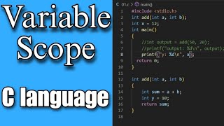 "Mastering Variable Scope in C Language for Efficient Programming"