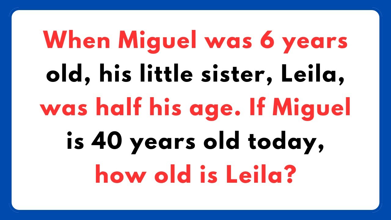 Fun Brain Teasers With Answers Youtube