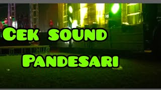 live streaming cek sound pandesari