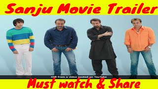 Sanju Movie Trailer|Sanjy dutt Movie|Rajkumar Hirani Film