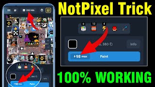 Notpixel Unlimited Px Token Trick | Notpixel Unlimited Token kaise Milega | Notpixel Unlimited Trick