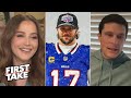 FIRST TAKE | Josh Allen is the BEST PLAYER in football right now - Kay Adams claims he's the NFL MVP