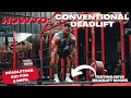 How To Conventional Deadlift w/ Jamal Browner & 821 for 5 reps