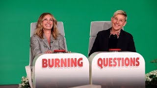 Julia Roberts Plays ‘Burning Questions’