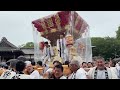 播州岩岡神社秋祭り　野中氏