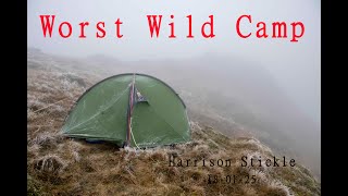 No views on this wild camp - Harrison Stickle - 18-01-25