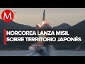 Corea del Norte lanza nuevo misil hacia mar del este; Japón emite alerta a la población