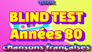 Blind Test chansons françaises, années 80