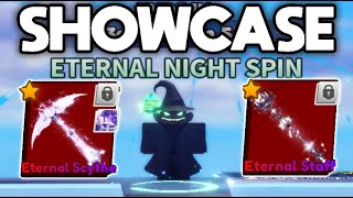 NEW ETERNAL NIGHT SPIN REWARDS In Roblox Blade Ball