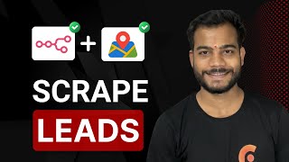 How I Used an AI Agent to Scrape 1000+ Leads from Google Maps in 10 Minutes! | n8n tutorials