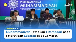 PP Muhammadiyah Tetapkan Awal Puasa dan Idul Fitri 2025.