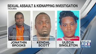 Houma police arrest three in rape and kidnapping case