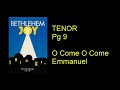 02 O Come O Come Emmanuel TENOR