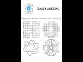 daily sudoku 异形数独标题一改上排右下圆10s uac 2 3 0410 xwt