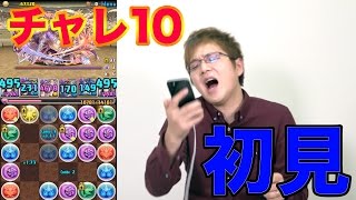 【パズドラ】チャレダン10　初見