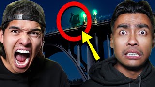GHOST HUNTING AT WORLD'S SCARIEST BRIDGE!