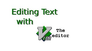 Editing Text with Vim Bindings