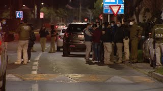 Violenta noche en el sector sur oriente deja a carabineros heridos y dos personas muertas