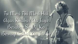 Arijit Singh : Tumse Bhi Zyada | Lyrics Video | @tseries | @Official_ArijitSingh