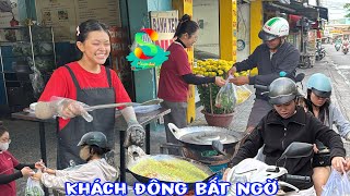 🟢Mùng 11 Khách bất ngờ ập tới ăn bánh xèo nhộn nhịp quá đã