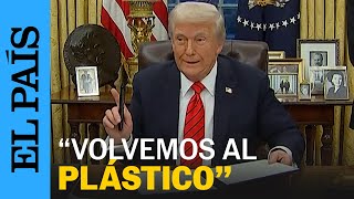 TRUMP termina con las PAJITAS DE PAPEL: “Volvemos al PLÁSTICO” | EL PAÍS