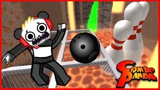 Roblox Escape the Bowling Alley Bowling OBBY Let's Play with Combo Panda