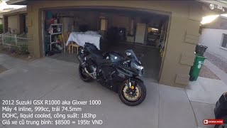 MVlog  89: Mua dùm ông anh Cá Heo GSXR1000 2012 siêu keng giá 168tr VND được tặng súng ngắn Glock 19