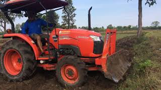 #KUBOTA #L3608SP #งานนา🤔🤔🤔 จัดผาน 4 #หลังจากหยุดสงกรานต์ 😉😉😉