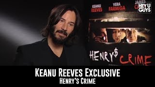 Keanu Reeves Exclusive Movie Interview for Henry's Crime