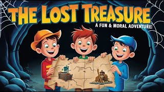 The Three Mischievous Friends and the Lost Treasure | Fun \u0026 Moral Story for Kids