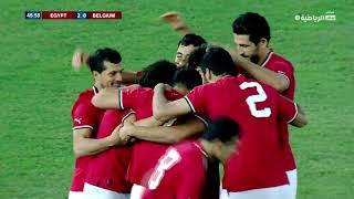 🔥🇪🇬هدف تريزيجيه العالمي  في مرمى كورتوا حارس بلجيكا هدف مصر الاستثنائي على بلجيكا. 🚀