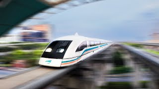 Riding the High-speed Maglev Train in Shanghai, China