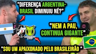 VEGETTI CORTOU A EMPOLGAÇÃO DA IMPRENSA ARGENTINA E SE DECLAROU AO FUTEBOL BRASILEIRO E AO VASCO