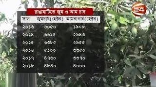 পাহাড়ে জুমের পরিবর্তে আম চাষে আগ্রহ বাড়ছে চাষীদের