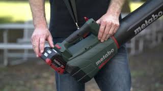 Presentation - Metabo Cordless Leaf Blower LB 18 LTX BL