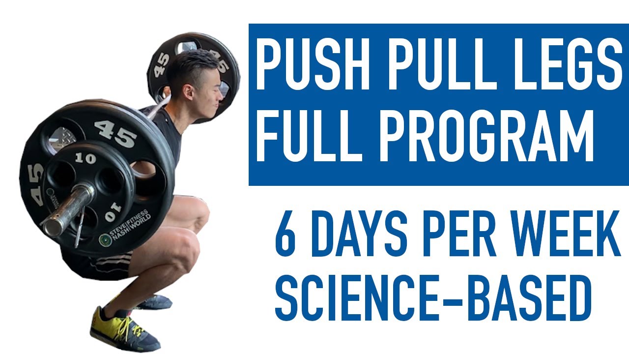 BEST Science-Based PUSH PULL LEGS Split | FULL PROGRAM Explained (6 ...