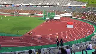 2018年度 兵庫県高校総体 男子400m決勝