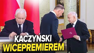 KACZYŃSKI WICEPREMIEREM! WRACA DO SEJMU!