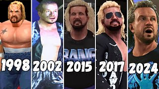 Entrance Evolution of Diamond Dallas Page (DDP) - 1998-2024 - WWE X WCW Games